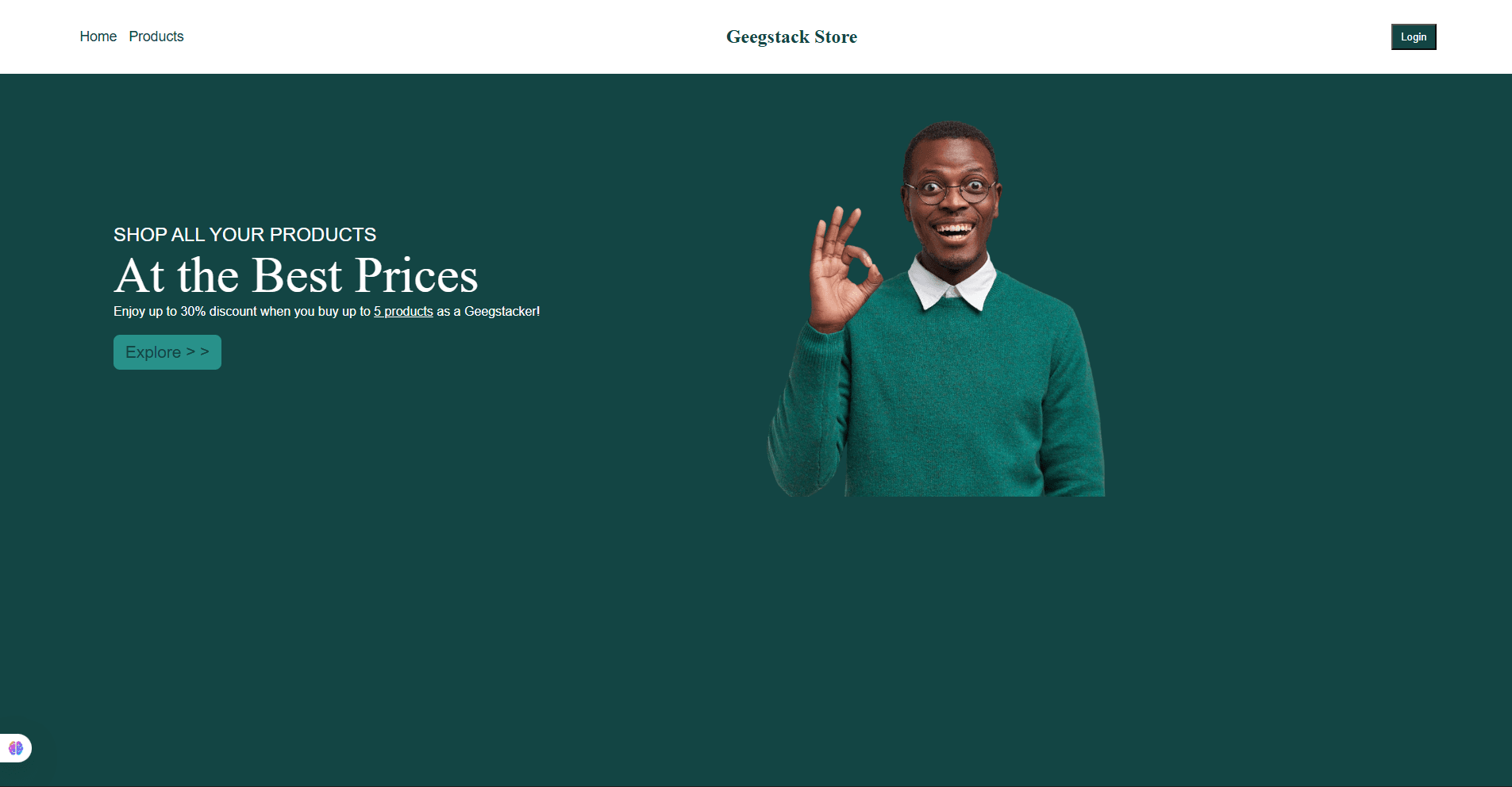 Geegstack E-Commerce